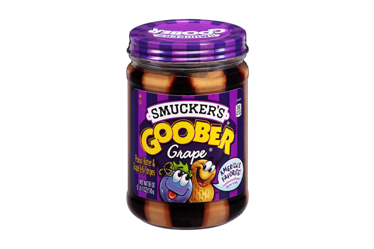 SMUCKERS GOOBER PEANUT BUTTER JAM-GRAPE